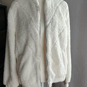 NWT - Ugg Annalise Teddy Jacket in White/Cream